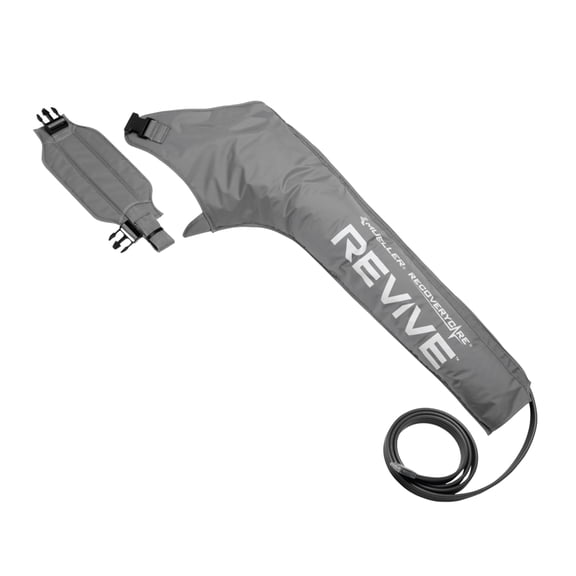 Mueller Sports Medicine REVIVE Compression Arm Sleeve, Gray