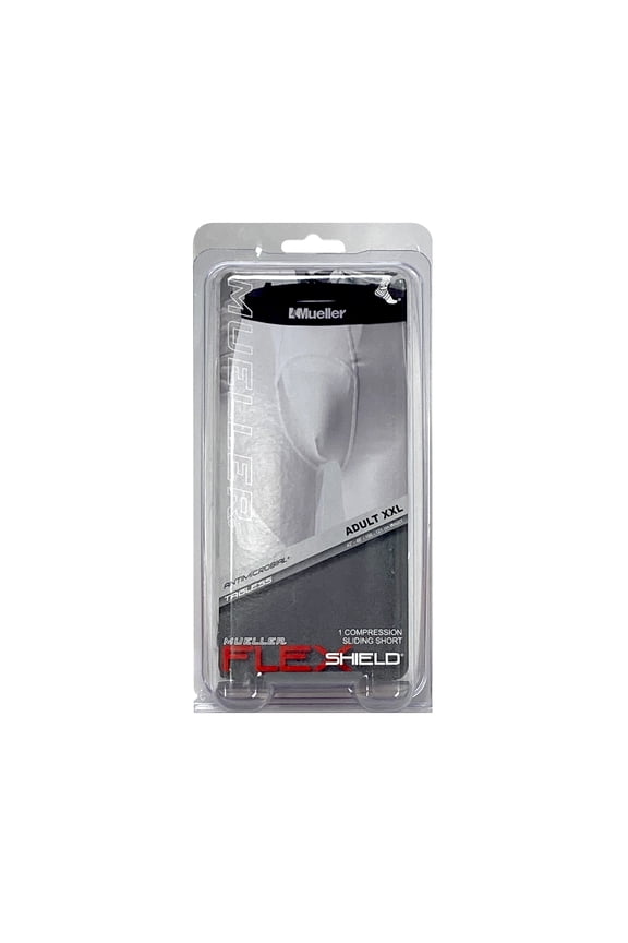 Sports Medicine Support Shorts, White, Adult XXL