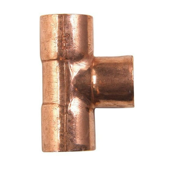 Mueller Streamline 41326 0.38 x 0.38 in. Dia. Sweat Copper Tee