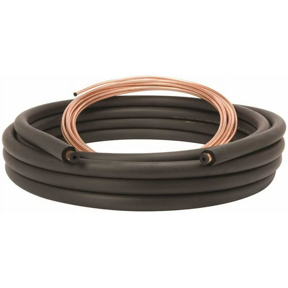 Mueller Streamline 61280250 3/8 in. x 3/4 in. x 3/8 in. x 25 ft. Air Conditioner Line Set
