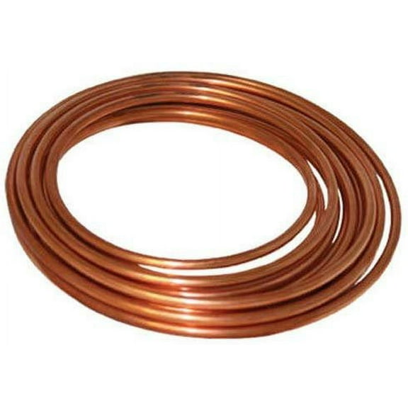 Unbranded Mueller Streamline Co CU06020 3/8 Inch x 20 Ft Util Cop Tube  Residential Use, Standard Application