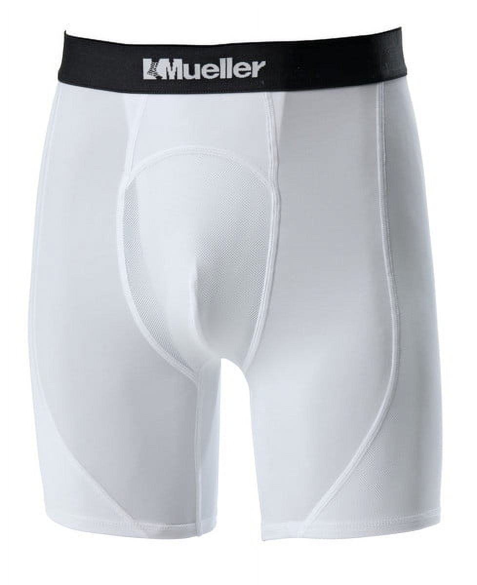 Mueller Support Shorts, White, Adult Large - Walmart.com