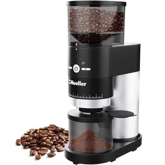 Mueller Ultra-Grind Conical Burr Grinder Professional Series, Innovative Detachable Powderblock Grinding Chamber for Easy Cleaning