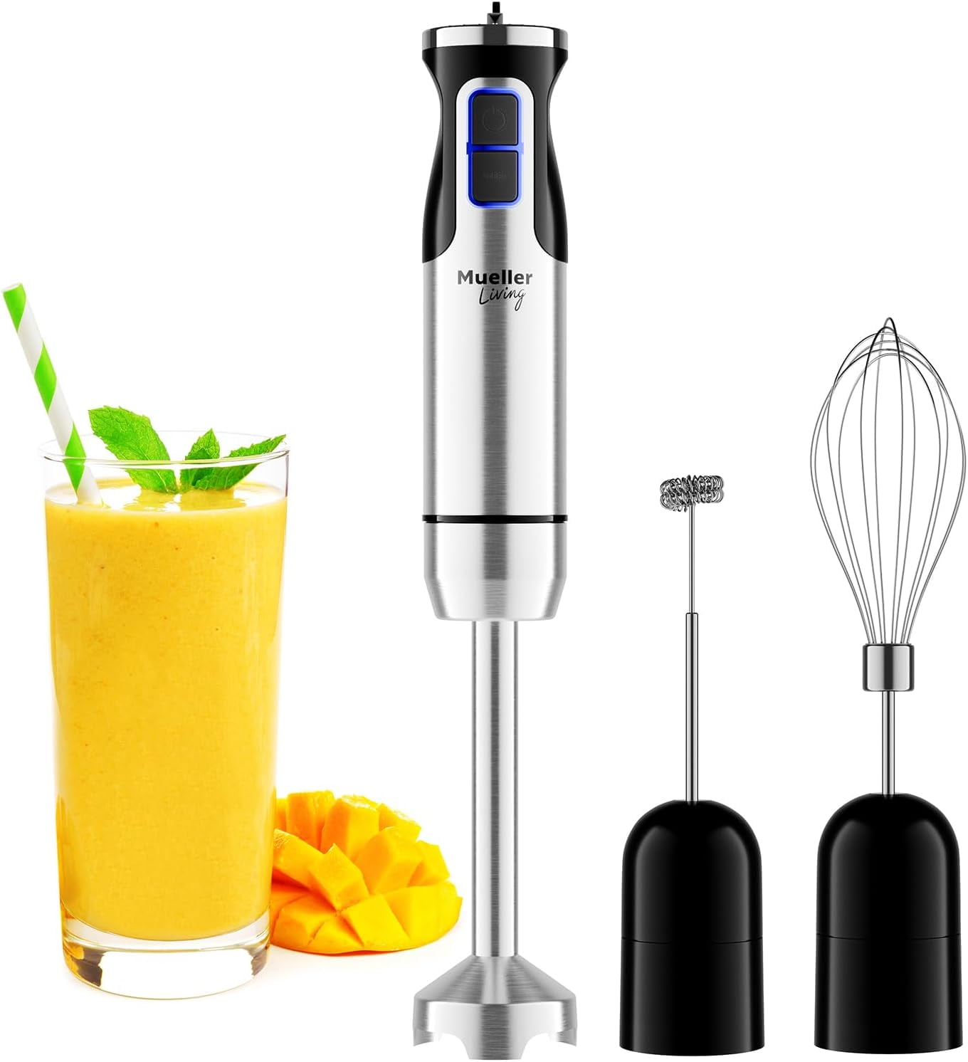 Mueller UltraStick 500W 9Speed Kitchen Handheld Immersion Blender