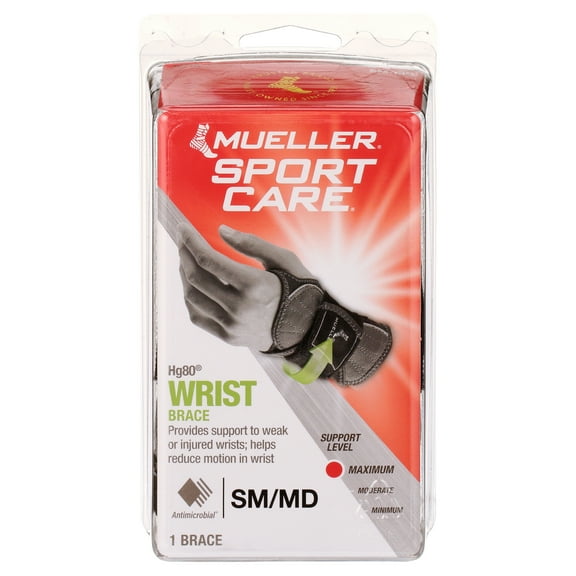 Mueller HG80 Adjustable Wrist Brace - Support and Comfort for S/M Wrists