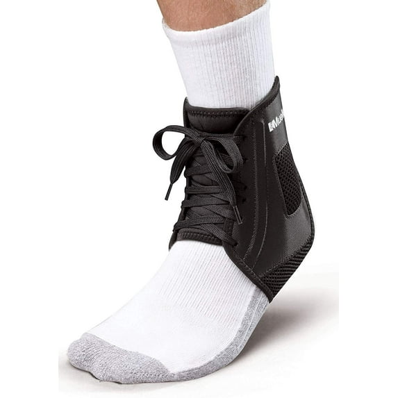 Mueller XLP Ankle Brace, Black, Small, Women's 8 - 10, Men's 7-9