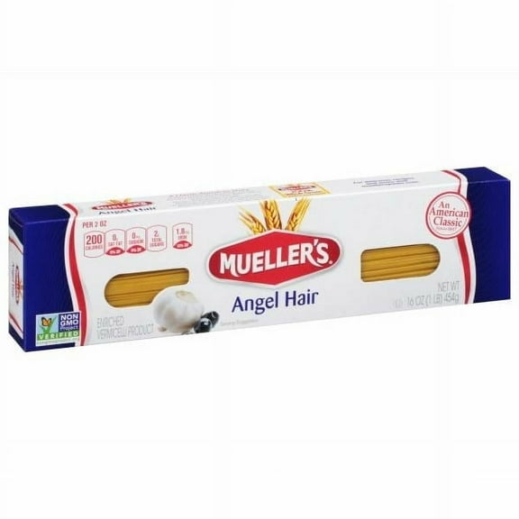Mueller's Angel Hair 16 oz (Pack of 8)