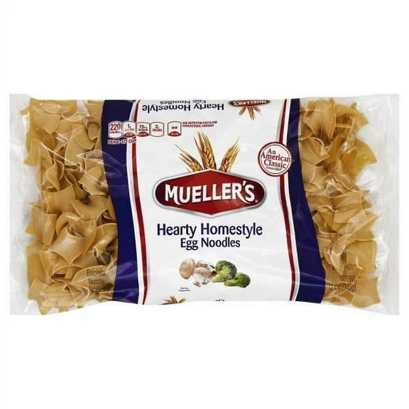 Mueller's Egg Noodles Hearty Homestyle (Pack of 2)