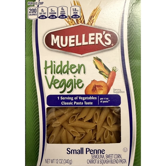 Mueller's Hidden Veggie Small Penne, 12 oz