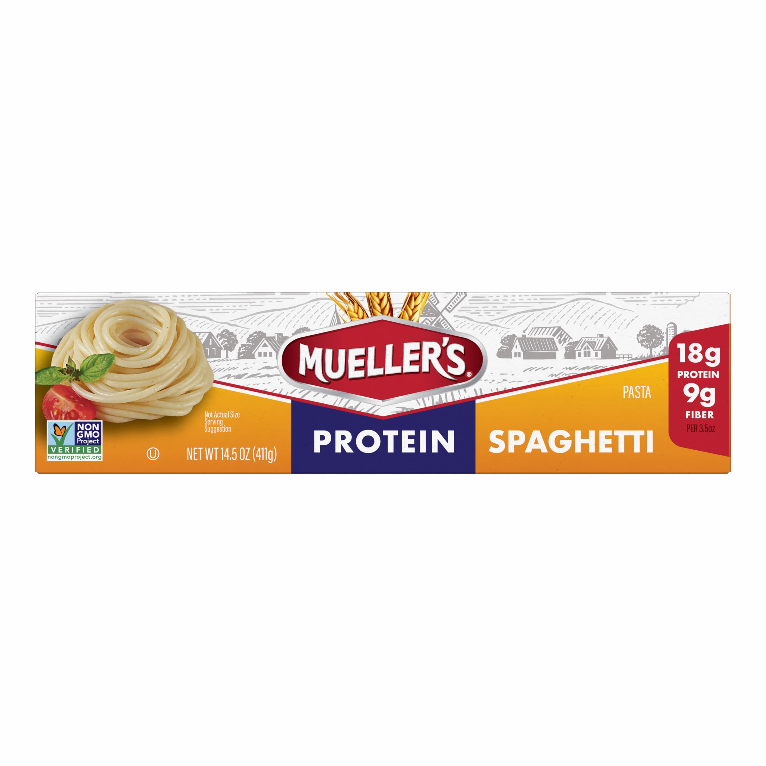 Mueller's Protein Spaghetti - Meatless Mondays Everyone Actually Looks ...