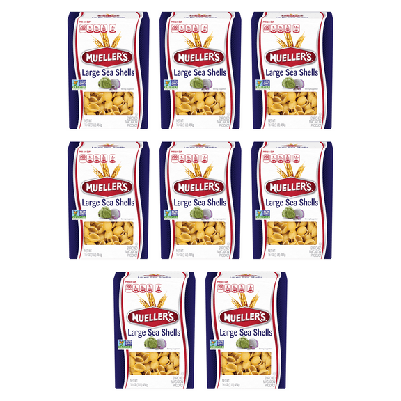Mueller's Sea Shells Large 16 oz (Pack of 8)