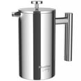 thumbnail image 1 of MuellerLiving Stainless Steel French Press Coffee Maker 20oz with 4 Level Filtration System, 1 of 9
