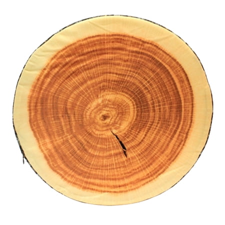 Muellery Fabric Wood Round Shape Seat Cushion Indoor Outdoor Decor Pillow Cushion Pad TPYU24514