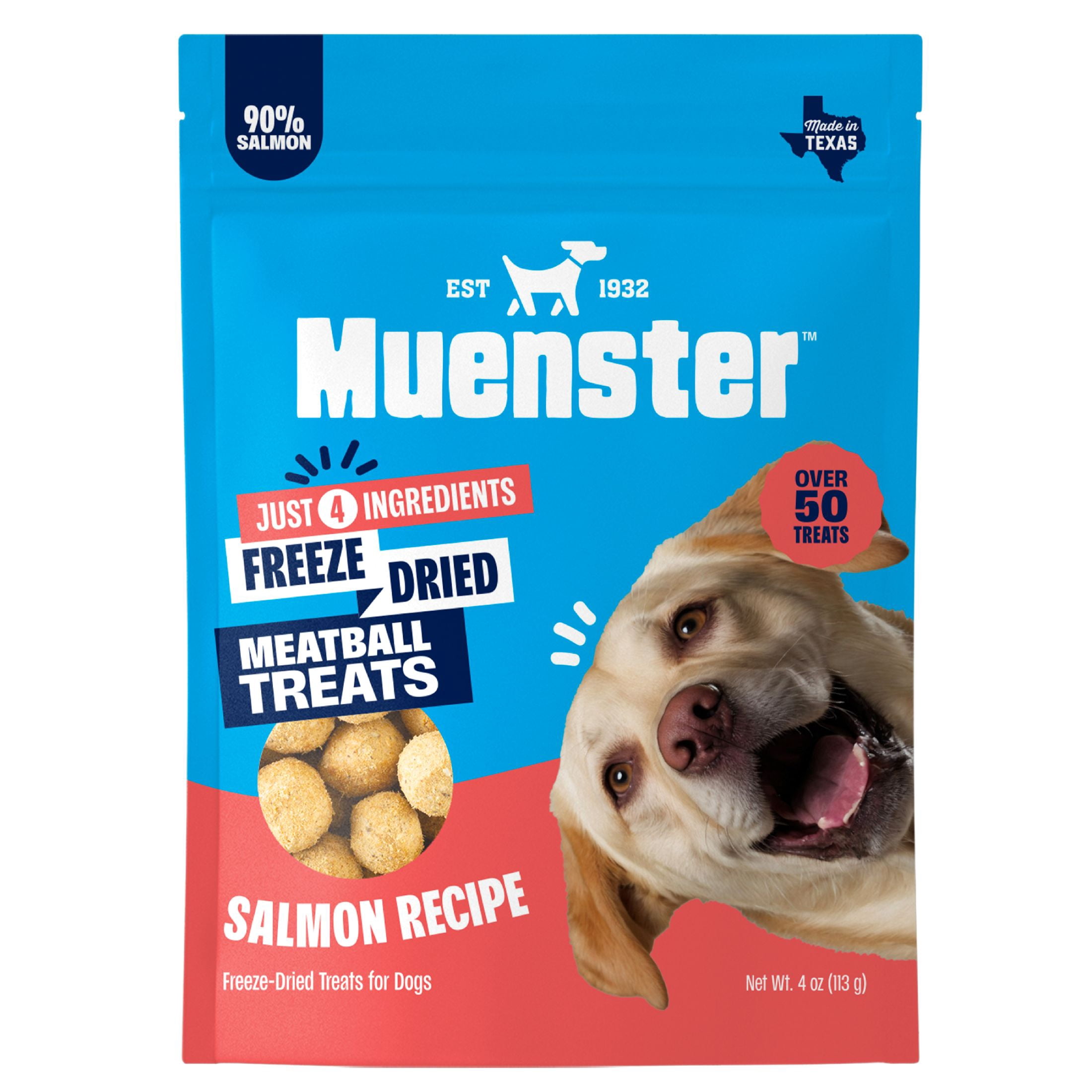 Muenster Pumpkin Spice Freeze-Dried Beef & Turkey Dog Treats