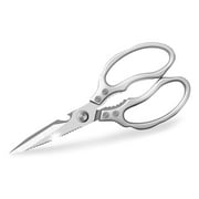 Muerk Kitchen Scissors, Heavy Duty Sharp Kitchen Shears Dishwasher Safe, Kitchen Gadgets Cooking Shears for Kitchen Meat Chicken Fish Poultry Herb Bread Silver