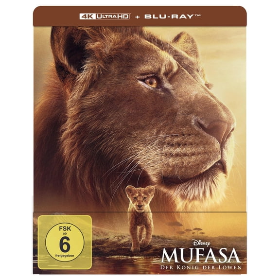 Mufasa: Knig der Lwen UHD (Lim. Steelbook)/2 Blu-ray (Blu-ray) Barry Jenkins