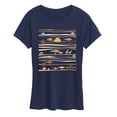 thumbnail image 1 of Mufasa - Line Pattern  - Women's Short Sleeve Graphic T-Shirt, 1 of 4