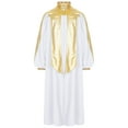 thumbnail image 1 of Mufeng Children Choir Robe for Church Pulpit Robe and Pastor Boys Girls Graduation Gown School Dress Up Uniform White 16, 1 of 5