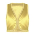 thumbnail image 1 of Mufeng Kids Boys Arabian Prince Vest Waistcoat Carnival Party Fancy Outfit Yellow 12, 1 of 5