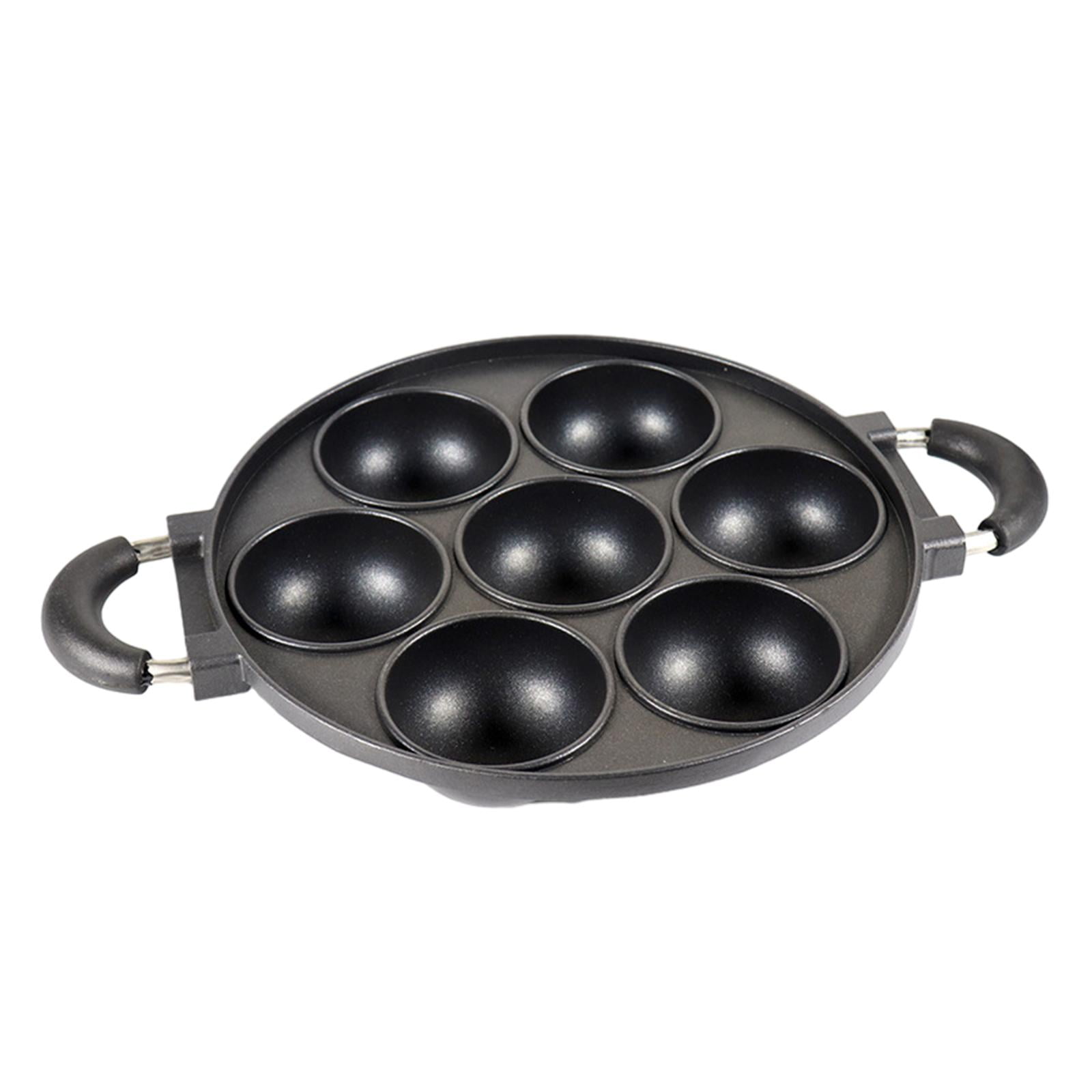 Muffin Pan Bakeware Nonstick Heavy Duty Easy to Clean Portable 7 Hole Kitchen Cookware Muffin Cupcake Pan for Bakery Party Black Walmart