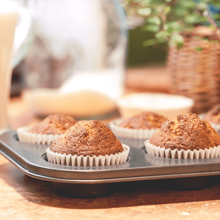 Muffin Pan - Baking Pan for 6 Muffins - Muffin Tin - 2 Pack