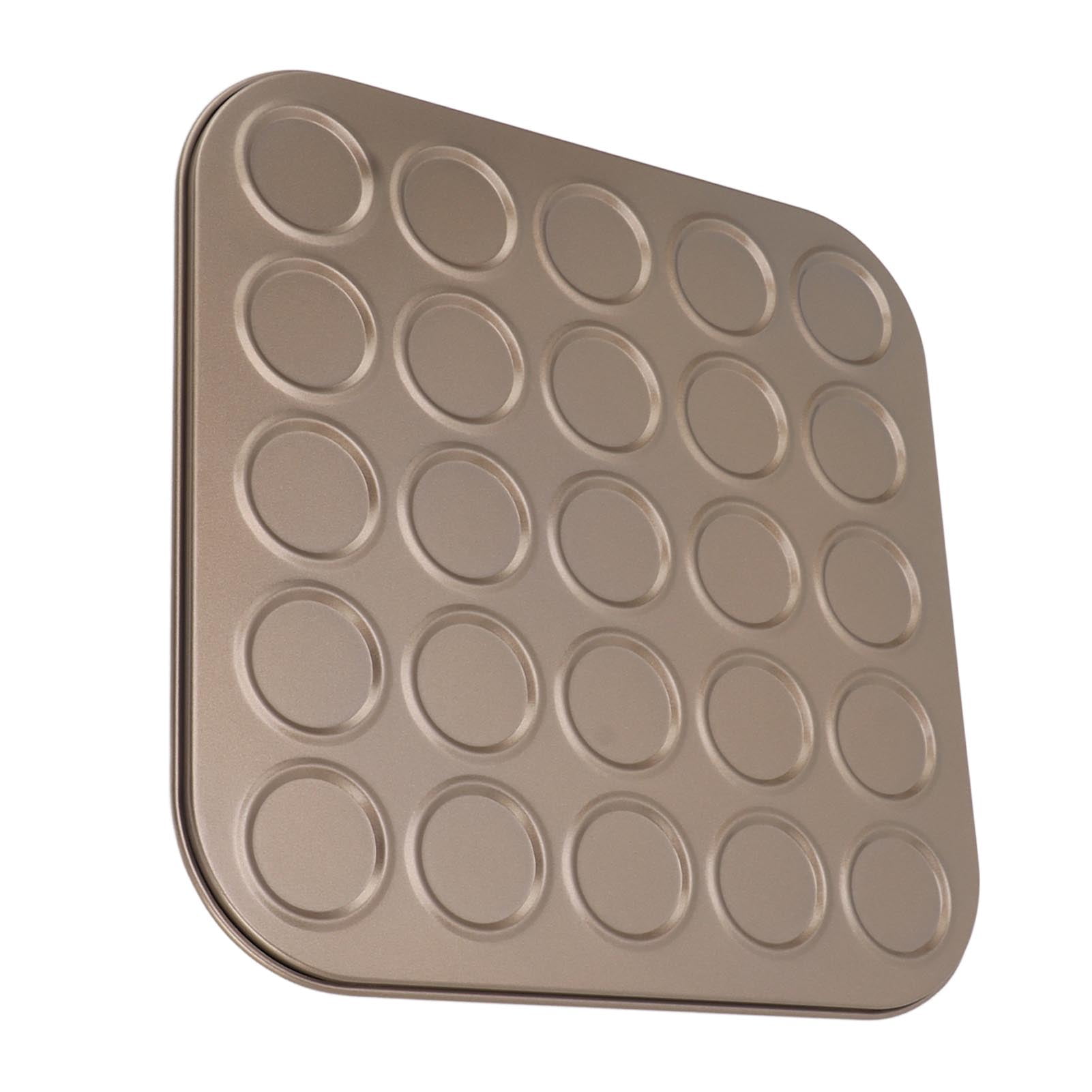 Muffin Top Pan,Macaron Bakeware Pan Muffin Tray Baking Carbon Steel