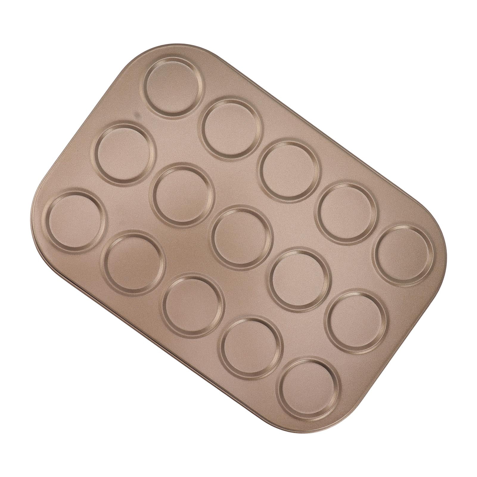 Muffin Top Pan,Macaron Bakeware Pan Muffin Tray Baking Carbon Steel