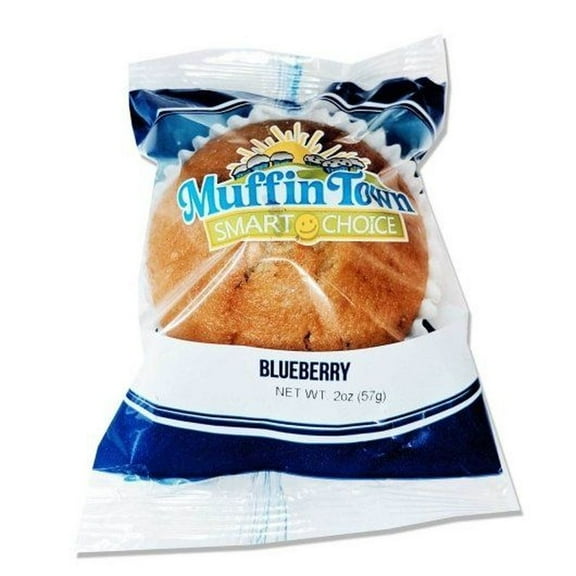 Muffin Town Smart Choice Blueberry Muffin, 2 Ounce -- 72 per case