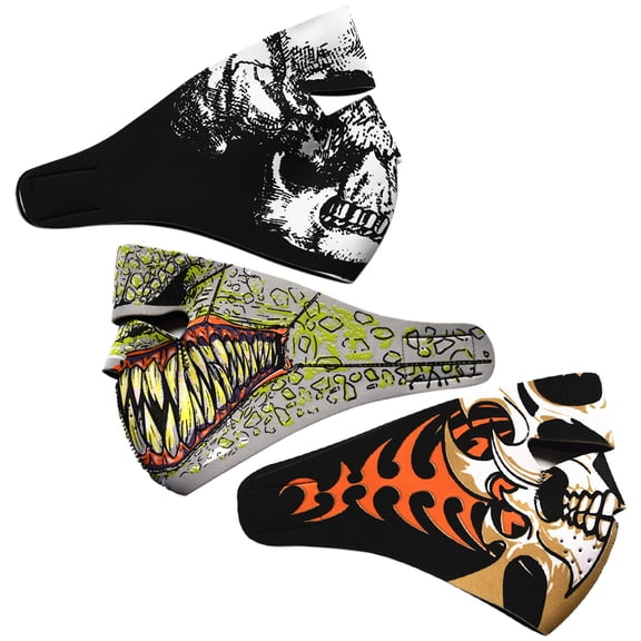 Muffle Outdoor Cycle Face  Breathable Half Face  Mouth Muffle For Motorcycling Costume CS Game Outdoor Training Paintball