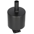 thumbnail image 1 of Muffler - Black fits Case 450C 455C 550 550E 550G 550 450C 550E 550G 455C A172785, 1 of 1