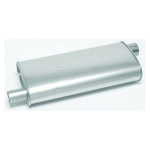 Muffler - Compatible with 1975 - 1986 Chevy C20 1976 1977 1978 1979 1980 1981 1982 1983 1984 1985