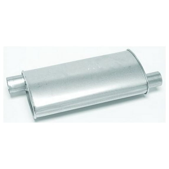Muffler - Compatible with 1987 - 1990 Cadillac Brougham RWD 5.0L V8 1988 1989