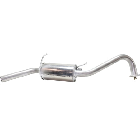 Muffler Compatible with 1996-2000 Nissan Pathfinder 19997-2000 Infiniti Qx4 Rear Stainless Steel SS409 3.3L Eng