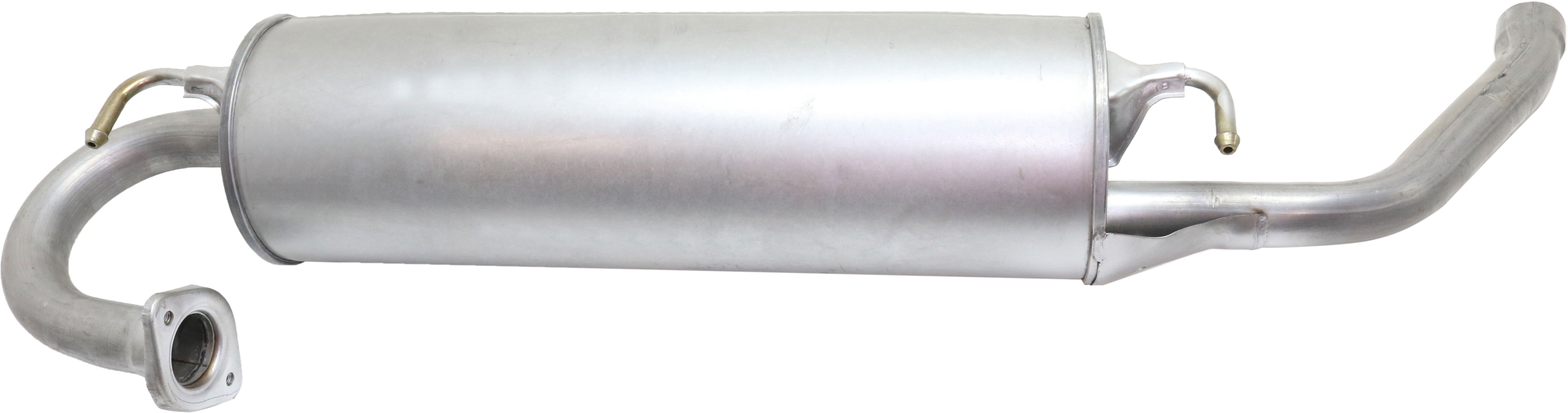 Muffler Compatible with 19982000 Toyota RAV4 Rear Aluminized Steel 2