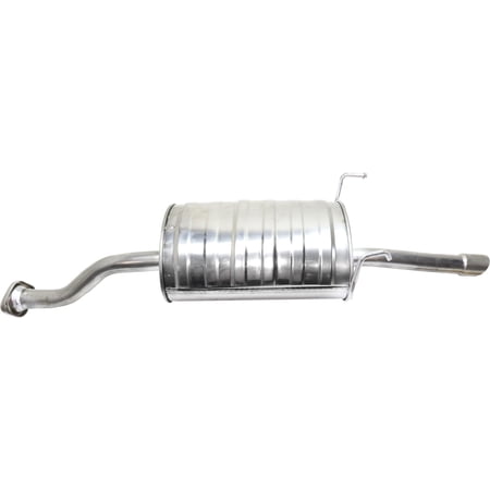 Muffler Compatible with 2001-2005 Honda Civic Rear Stainless Steel SS409 1.7L Eng. Sedan Models