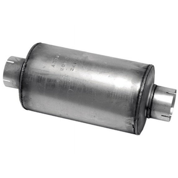 Muffler - Compatible with 2001 - 2006 Chevy Silverado 3500 6.6L V8 2002 2003 2004 2005