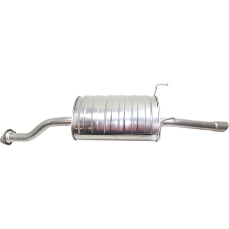 Muffler Compatible with 2002-2005 Honda Civic Rear Stainless Steel SS409 Coupe Models