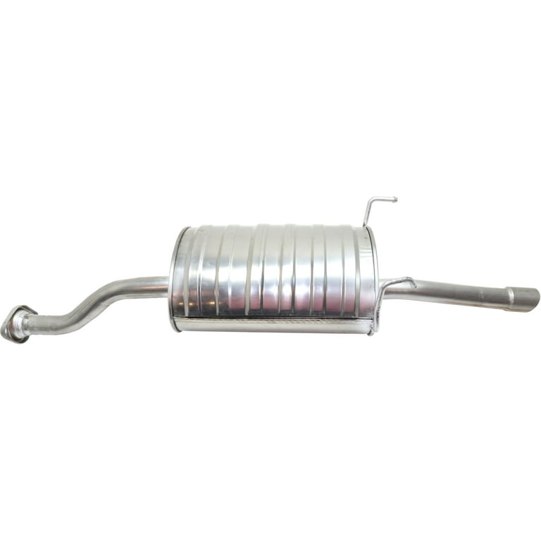 Muffler Compatible with 2002 2005 Honda Civic Rear Stainless Steel SS409 Coupe Models Walmart