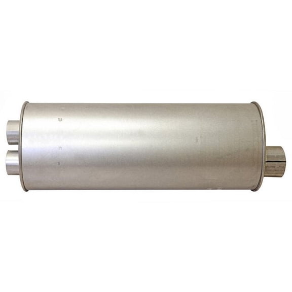 Muffler - Compatible with 2004 Chevrolet Silverado 2500 6.0L V8 - Walker