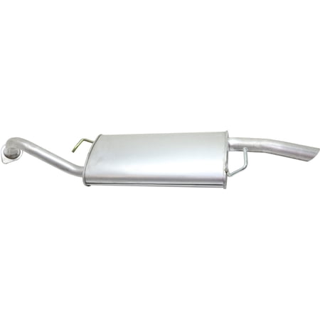 Muffler Compatible with 2009-2013 Toyota Corolla Rear Aluminized Steel 1.8L Eng. S Models