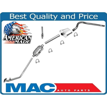 Muffler Exhaust Pipe System MADE IN USA for Jeep CJ7 4.2L 85-86