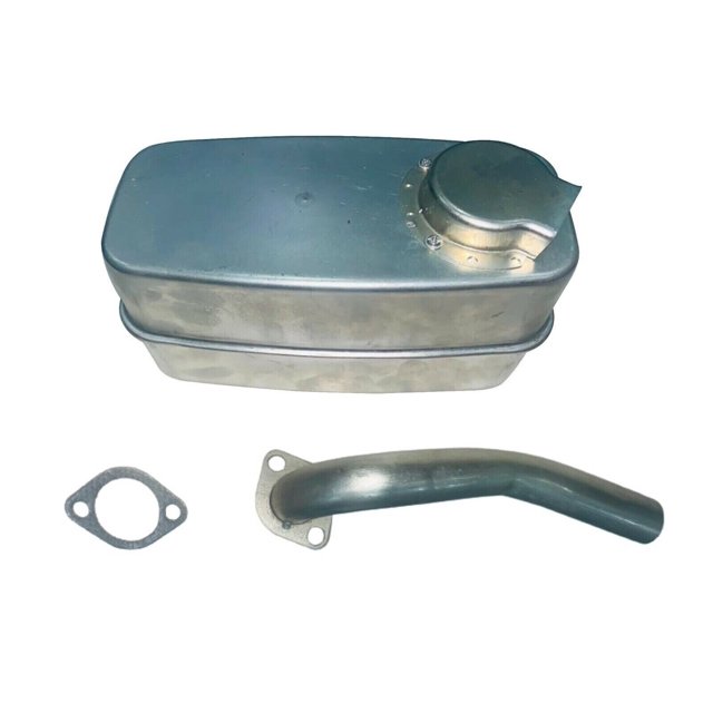 Muffler, Exhaust Pipe W/Gasket Fits John Deere LA105 LA115 LA125 UP S/N