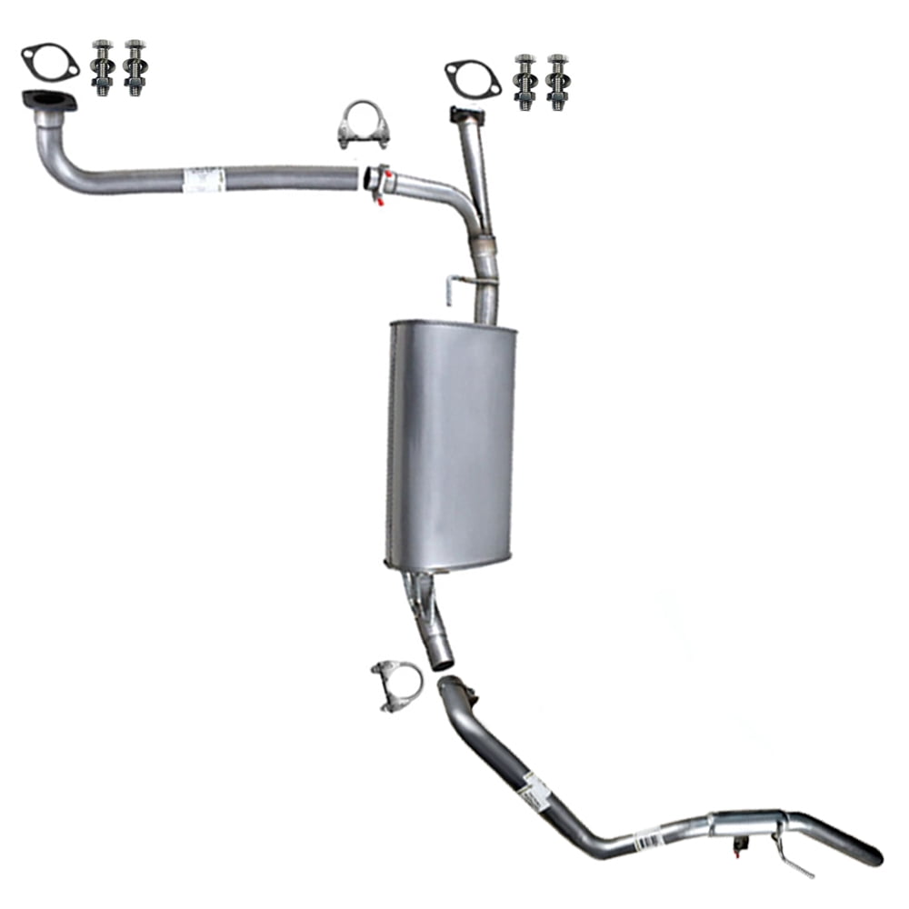 Northeastern Exhaust Stainless Steel Front Pipe, Muffler, Tail Pipe Fits 2005–2012 Nissan Pathfinder 4.0L – Direct Fit