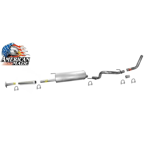 Muffler Exhaust System for Ford F150 4.6 5.4L 126 145 157 Wheel Base 2009-2010