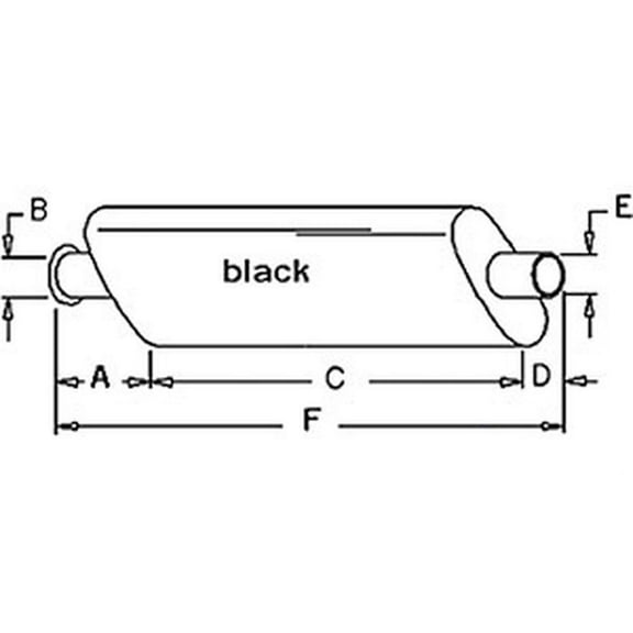 Muffler, New, John Deere, AR61074