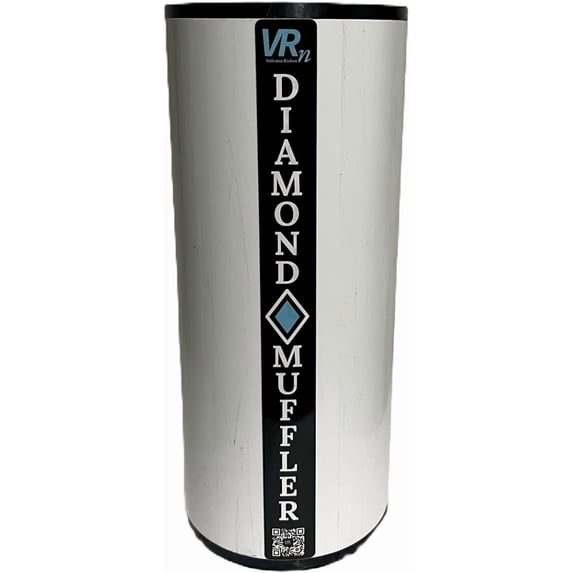 Muffler - Radon System Noise Reduction Muffler - Fit to 3 or 4 Inch PVC