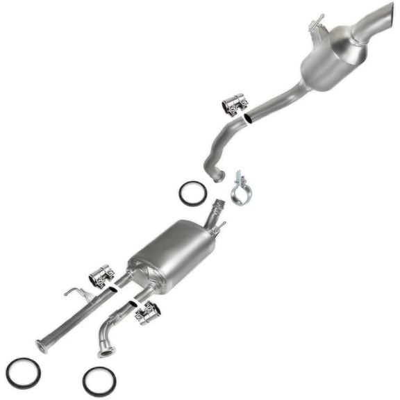 Northeastern Exhaust Muffler & Tail Pipe Exhaust Kit Fits 20082009 Toyota Sequoia 4.7L  Direct Fit