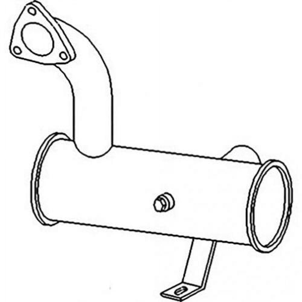 Muffler fits Massey Ferguson 396 399 1694965M1 1694965M6