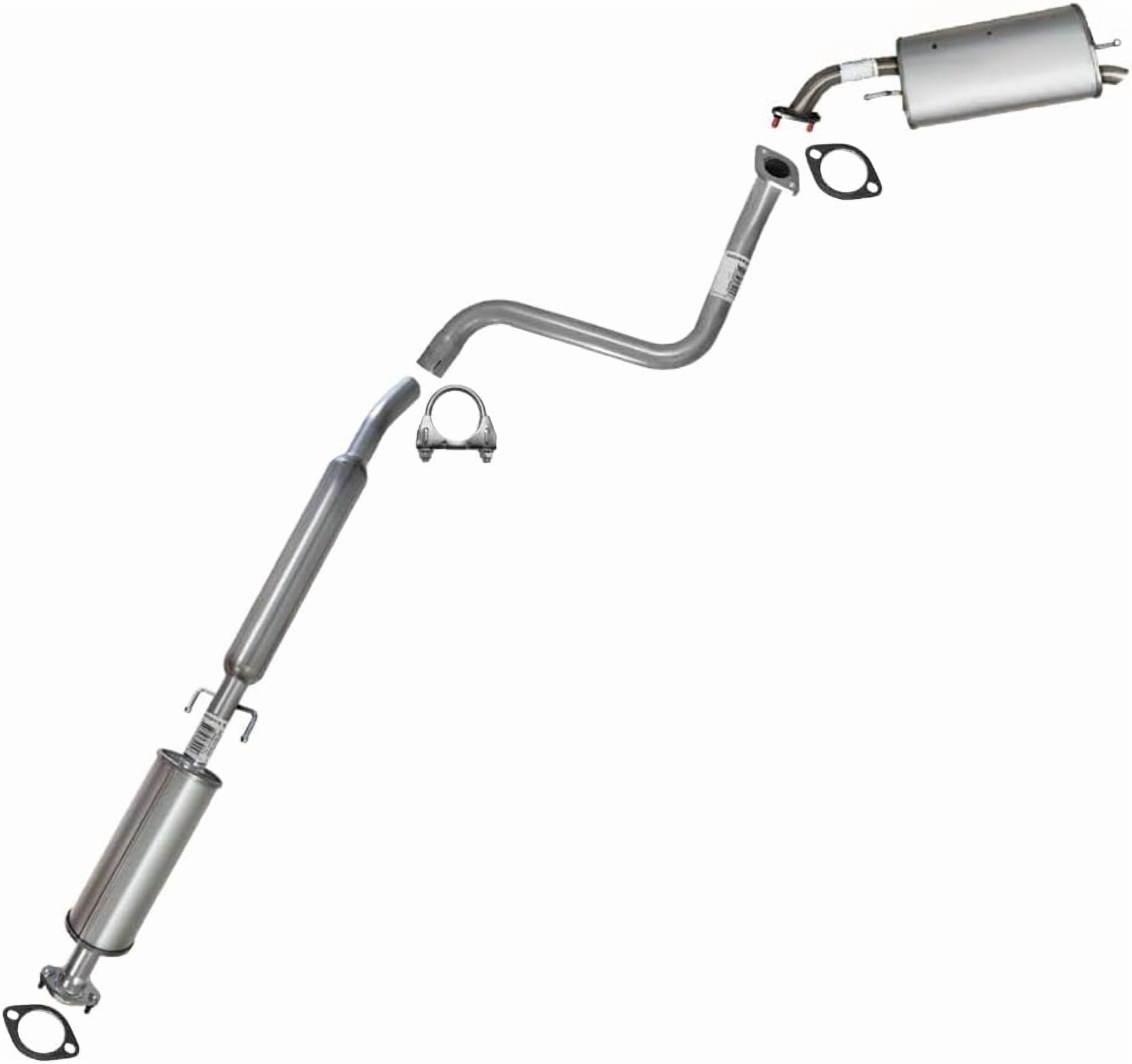 Northeastern Exhaust Stainless Steel Resonator & Muffler Fits 2004–2006 Chevrolet Aveo 1.6L & 2007–2011 Aveo5 1.6L (Hatchback Only) – Direct Fit