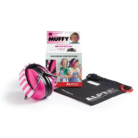 Alpine Hearing Protection - Muffy Earmuffs - Pink